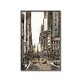 Picture of City Life  _GroupedProduct_Rectangle_Portrait_Canvas_Framed_