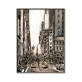 Picture of City Life  _GroupedProduct_Rectangle_Portrait_Canvas_Framed_