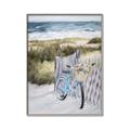 Picture of Biked to the Beach  _GroupedProduct_Rectangle_Portrait_Canvas_Framed_
