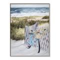 Picture of Biked to the Beach  _GroupedProduct_Rectangle_Portrait_Canvas_Framed_