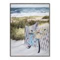 Picture of Biked to the Beach  _GroupedProduct_Rectangle_Portrait_Canvas_Framed_