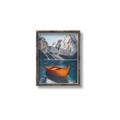 Picture of Lake Life  _GroupedProduct_Rectangle_Portrait_Canvas_Framed_