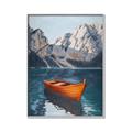 Picture of Lake Life  _GroupedProduct_Rectangle_Portrait_Canvas_Framed_