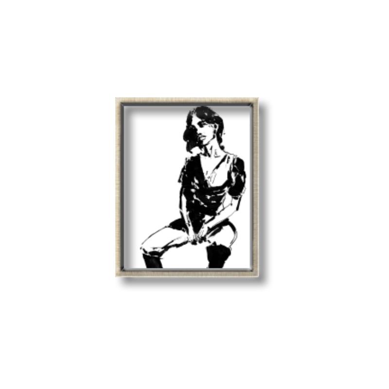 Picture of Glam I  _GroupedProduct_Rectangle_Portrait_Canvas_Framed_