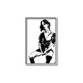 Picture of Glam I  _GroupedProduct_Rectangle_Portrait_Canvas_Framed_