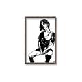 Picture of Glam I  _GroupedProduct_Rectangle_Portrait_Canvas_Framed_