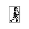 Picture of Glam I  _GroupedProduct_Rectangle_Portrait_Canvas_Framed_