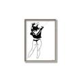 Picture of Glam V _GroupedProduct_Rectangle_Portrait_Canvas_Framed_