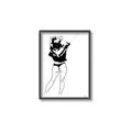Picture of Glam V _GroupedProduct_Rectangle_Portrait_Canvas_Framed_