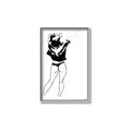 Picture of Glam V _GroupedProduct_Rectangle_Portrait_Canvas_Framed_