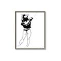 Picture of Glam V _GroupedProduct_Rectangle_Portrait_Canvas_Framed_