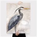 Picture of Blue Egret _GroupedProduct_Rectangle_Portrait_Canvas_