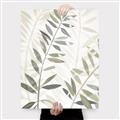 Picture of Layered Leaves II _GroupedProduct_Rectangle_Portrait_Canvas_