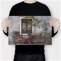 Picture of Red Bike _GroupedProduct_Rectangle_Landscape_Canvas_