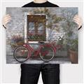 Picture of Red Bike _GroupedProduct_Rectangle_Landscape_Canvas_
