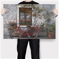 Picture of Red Bike _GroupedProduct_Rectangle_Landscape_Canvas_