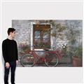 Picture of Red Bike _GroupedProduct_Rectangle_Landscape_Canvas_