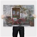 Picture of Red Bike _GroupedProduct_Rectangle_Landscape_Canvas_