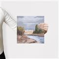Picture of Small Lake in the Desert _GroupedProduct_Square_Canvas_