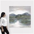 Picture of Mountain River _GroupedProduct_Square_Canvas_