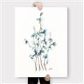 Picture of Blue Leaves I  _GroupedProduct_Rectangle_Portrait_Canvas_