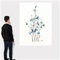 Picture of Blue Leaves I  _GroupedProduct_Rectangle_Portrait_Canvas_