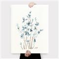 Picture of Blue Leaves II  _GroupedProduct_Rectangle_Portrait_Canvas_