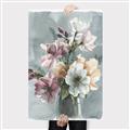 Picture of Coloured flower in pot I _GroupedProduct_Rectangle_Portrait_Canvas_