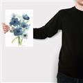 Picture of Blue Poppies I  _GroupedProduct_Rectangle_Portrait_Canvas_