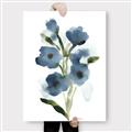 Picture of Blue Poppies II _GroupedProduct_Rectangle_Portrait_Canvas_