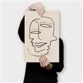Picture of Two Faced I  _GroupedProduct_Rectangle_Portrait_Canvas_