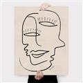 Picture of Two Faced I  _GroupedProduct_Rectangle_Portrait_Canvas_