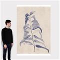 Picture of Blue Botanical I  _GroupedProduct_Rectangle_Portrait_Canvas_