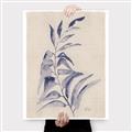 Picture of Blue Botanical II _GroupedProduct_Rectangle_Portrait_Canvas_