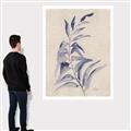 Picture of Blue Botanical II _GroupedProduct_Rectangle_Portrait_Canvas_