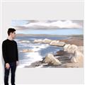 Picture of Rocky Coastline _GroupedProduct_Rectangle_Landscape_Canvas_
