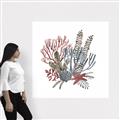 Picture of Ocean Coral l _GroupedProduct_Square_Canvas_