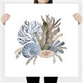 Picture of Ocean Coral ll _GroupedProduct_Square_Canvas_