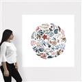 Picture of Coral circle I _GroupedProduct_Square_Canvas_