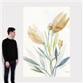 Picture of Soft Tulips  I _GroupedProduct_Rectangle_Portrait_Canvas_