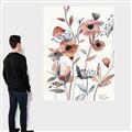Picture of Pink Poppy Linen _GroupedProduct_Rectangle_Portrait_Canvas_