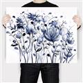 Picture of Indigo Blossom l _GroupedProduct_Rectangle_Landscape_Canvas_