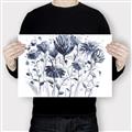 Picture of Indigo Blossom ll _GroupedProduct_Rectangle_Landscape_Canvas_