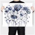 Picture of Indigo Blossom ll _GroupedProduct_Rectangle_Landscape_Canvas_