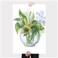 Picture of Green Vase I  _GroupedProduct_Rectangle_Portrait_Canvas_