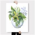 Picture of Green Vase I  _GroupedProduct_Rectangle_Portrait_Canvas_