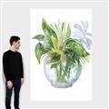 Picture of Green Vase I  _GroupedProduct_Rectangle_Portrait_Canvas_