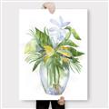 Picture of Green Vase II  _GroupedProduct_Rectangle_Portrait_Canvas_