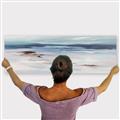 Picture of Ribbon Blue Waters _GroupedProduct_Panel_Landscape_Canvas_