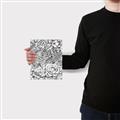 Picture of Detailed Floral Sketch _GroupedProduct_Rectangle_Portrait_Canvas_